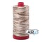 Nutty Nougat - Variegated (4667) | 12wt Large Spool (325M / 356Y) | Aurifil Thread
